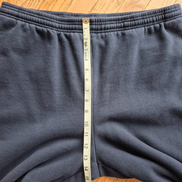 Aritzia Sweatpant Boyfriend Fit Sweatfleece Cozy Fleece Crop *Hemmed* XL - Picture 10 of 11